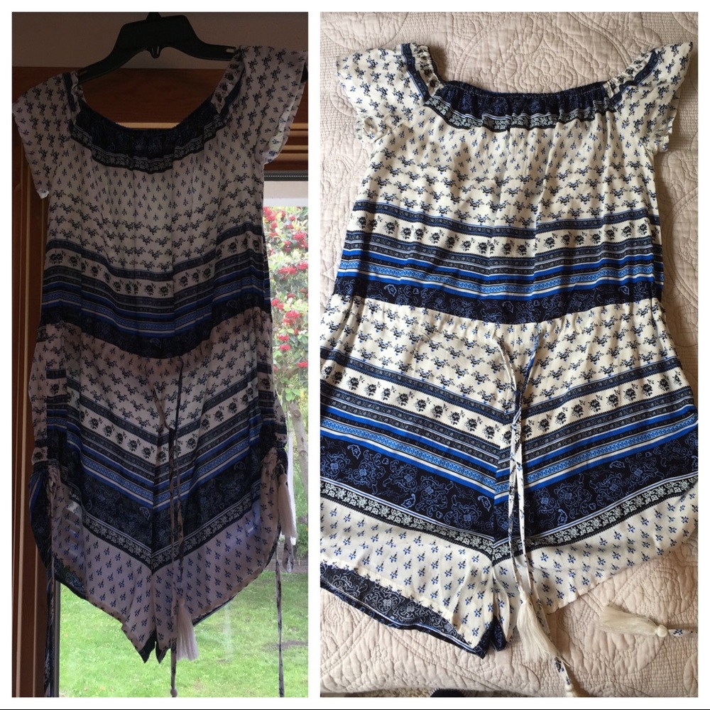 Hello Molly Off the Shoulder Romper